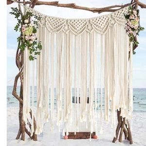 Macrame Wedding Hanger 42”x35”